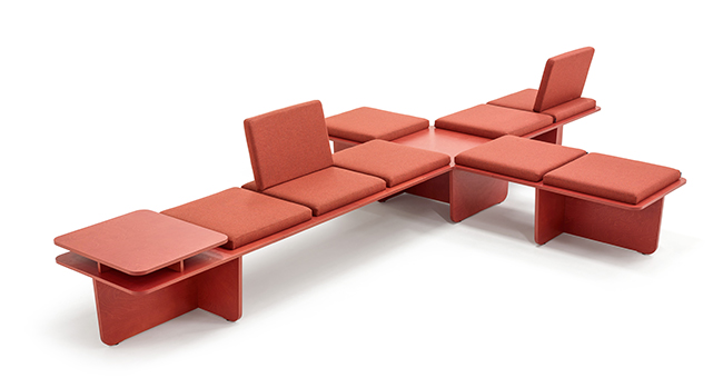 Flatlands modular sofa island